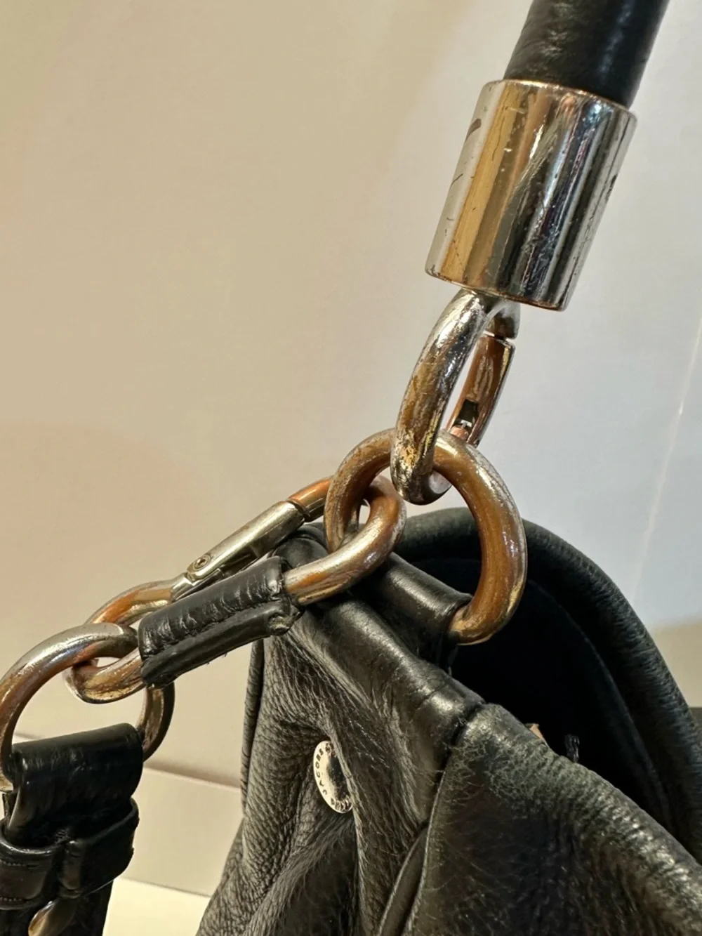 Marc by Marc Jacobs Black Leather Hobo Bag